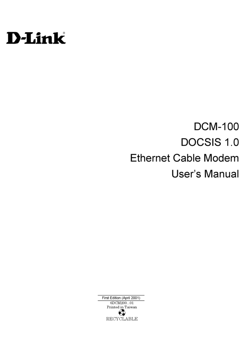D-Link DCM-100 User manual