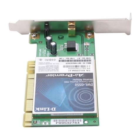 D-Link DWL-G550 Operational manual