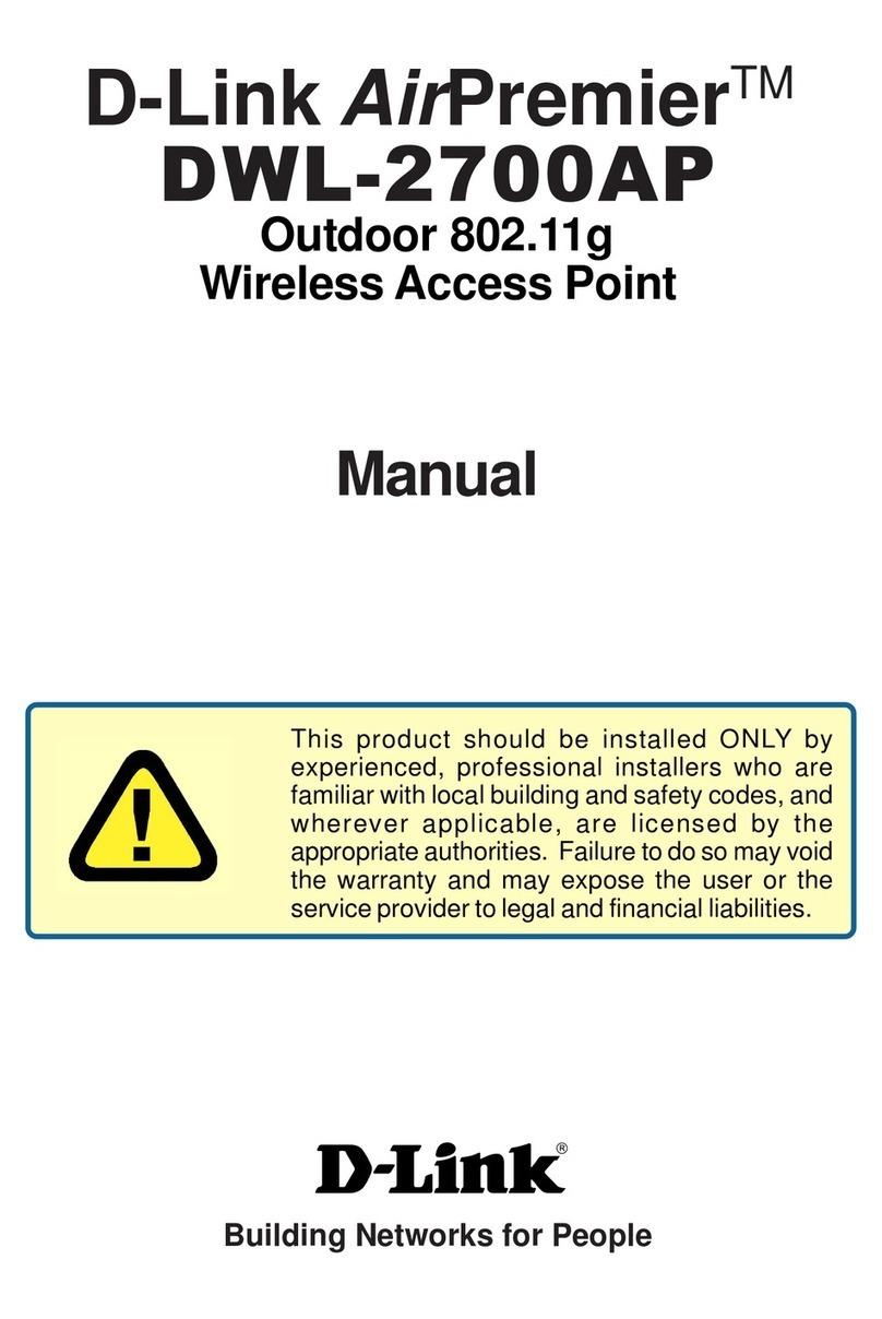 D-Link DWL-2700AP - AirPremier Outdoor Wireless Access... User manual