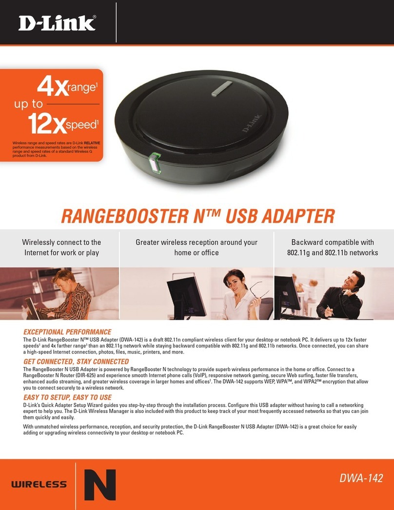 D-Link DWA-142 User manual