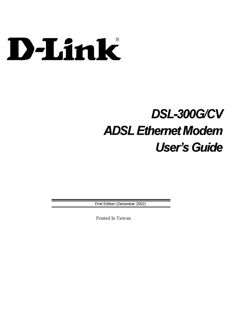 D-Link DSL-300CV User manual