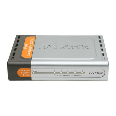 D-Link DES-1005D User manual