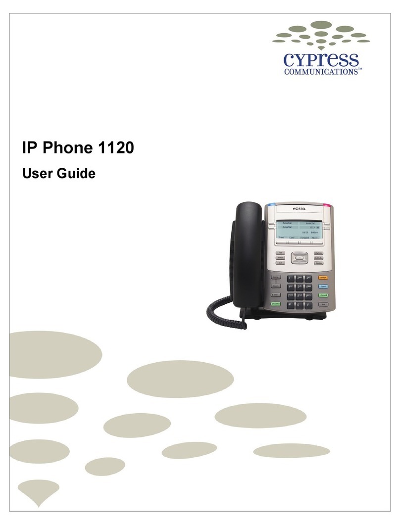 Cypress Communications 1120 user guide