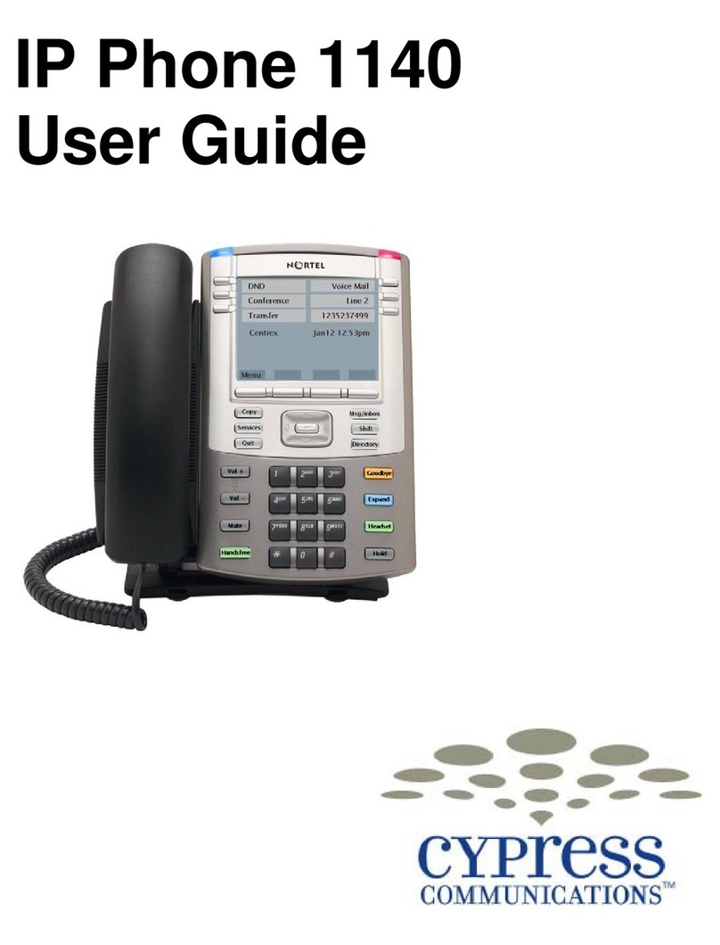 Cypress Communications 1140 user guide