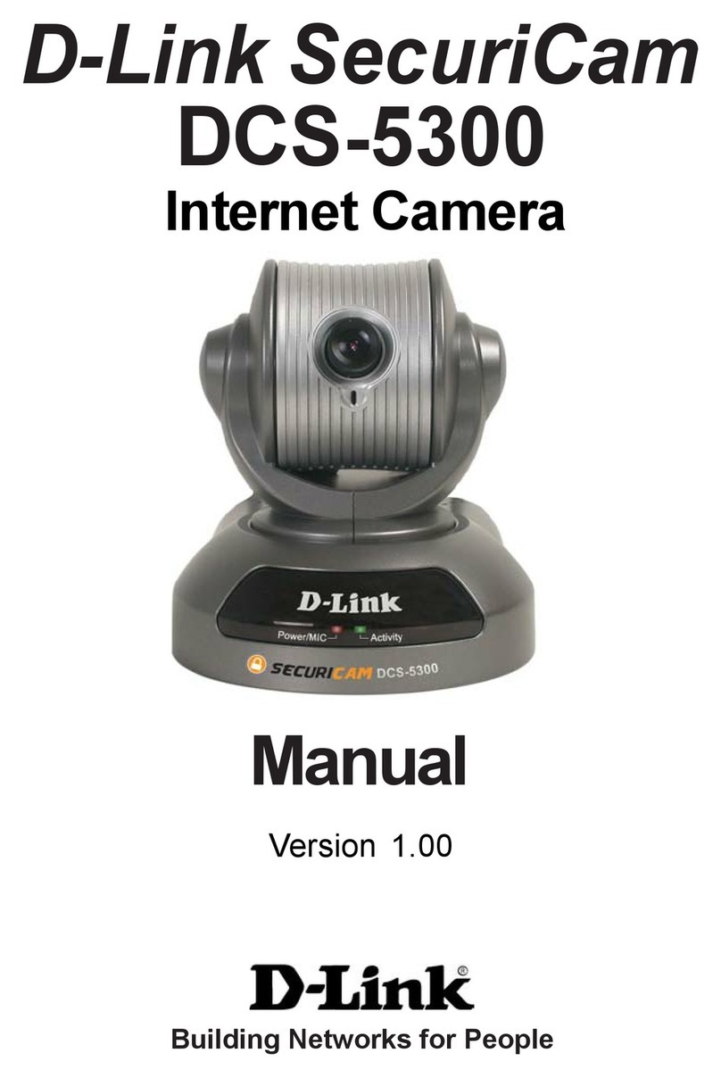 D-Link SECURICAM NETWORK DCS-5300 User manual
