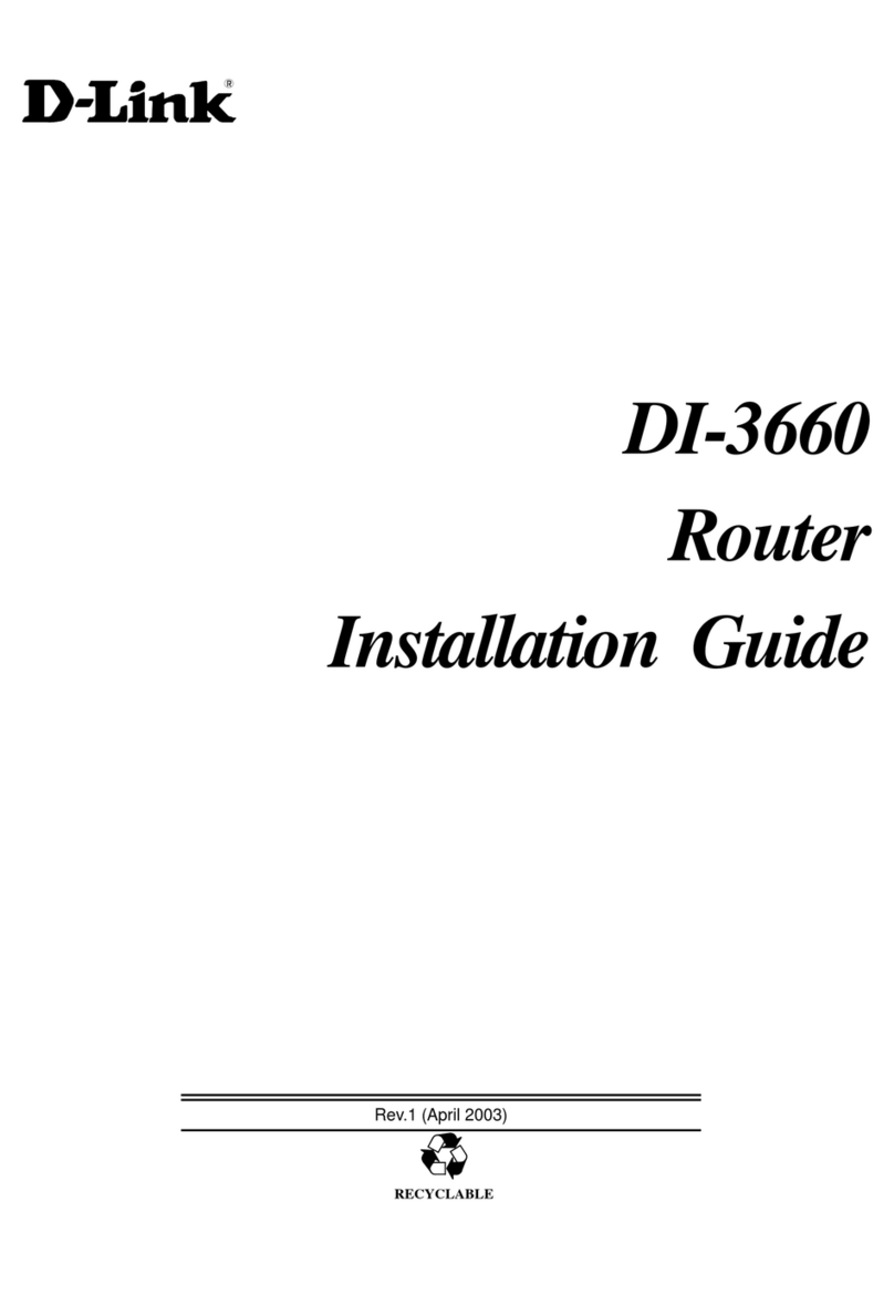 D-Link Router DI-3660 User manual