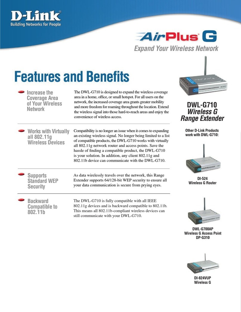 D-Link AirPlus G DWL-G710 User manual D-Link AirPlus G DWL-G710 User manual