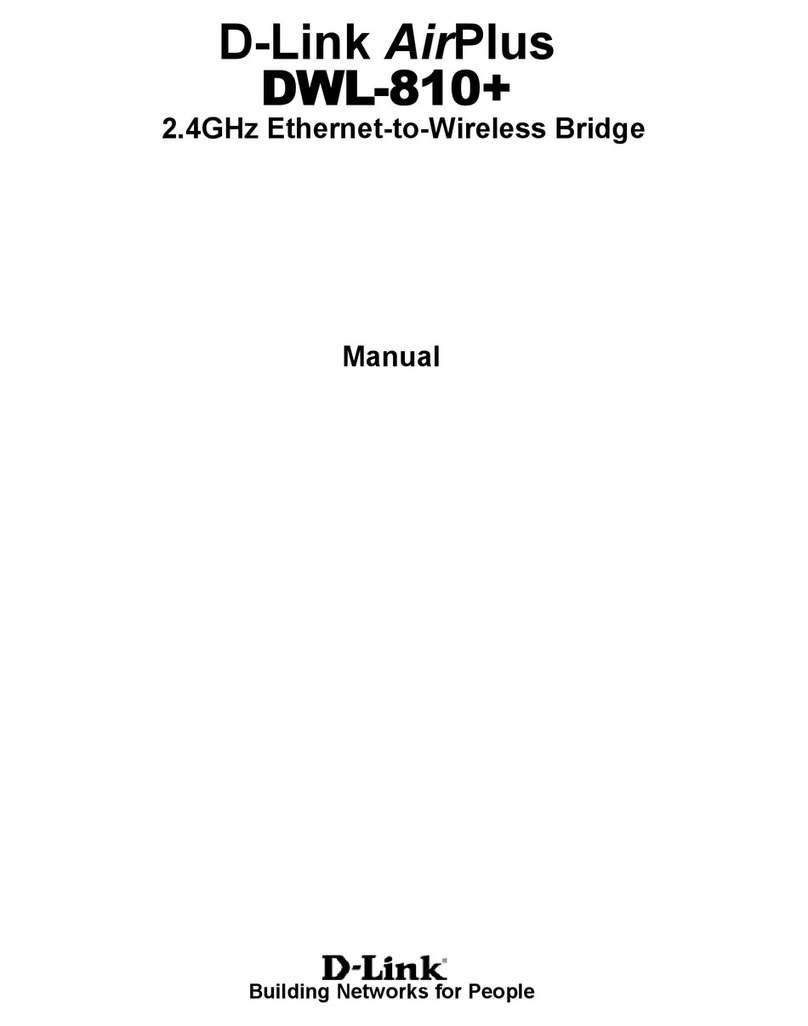 D-Link AirPlus DWL-810+ User manual D-Link AirPlus DWL-810+ User manual