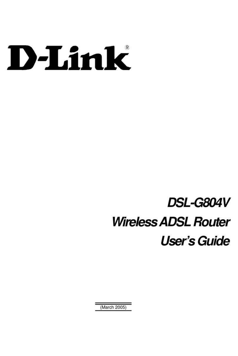 D-Link DSL-G804V User manual