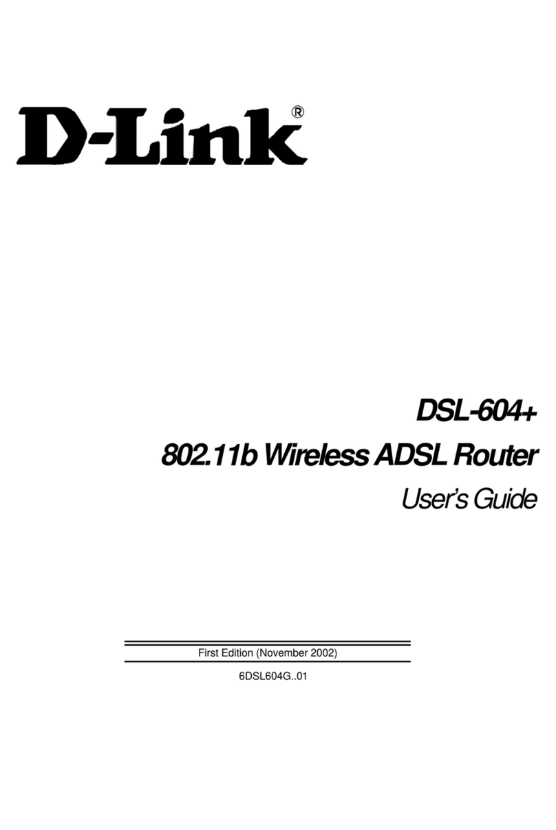 D-Link DSL-604+ User manual