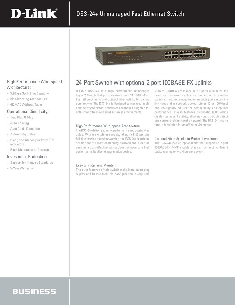 D-Link DSS-24+ User manual D-Link DSS-24+ User manual
