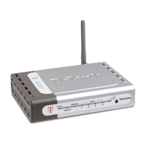 T-Mobile tm-g5240 - T-mobile Hotspot Wireless user manual