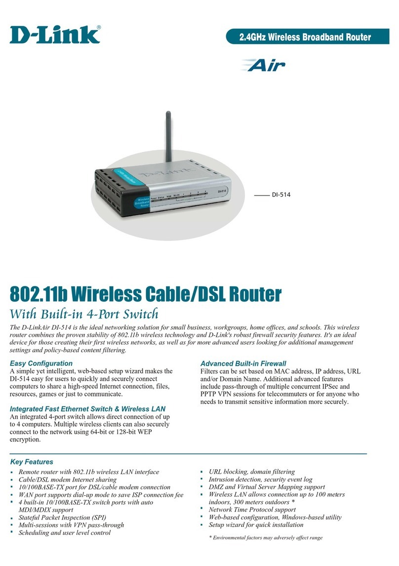 D-Link AIR DI-514 User manual D-Link AIR DI-514 User manual