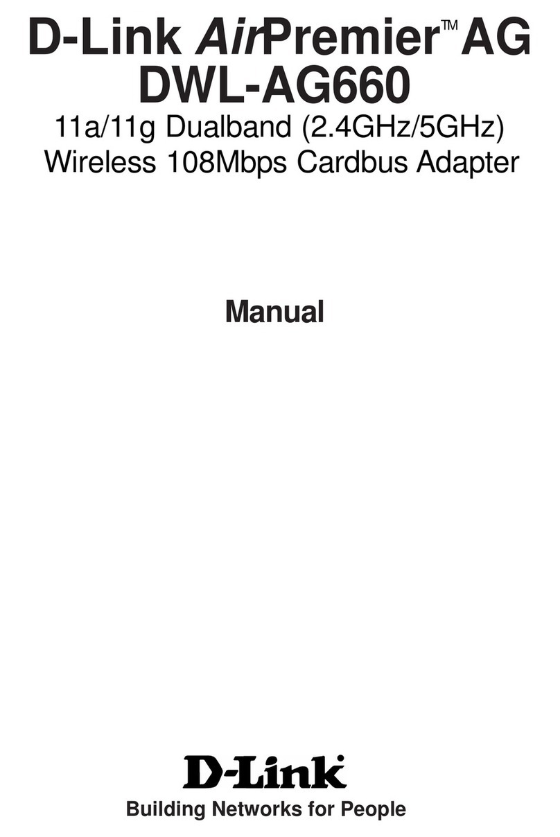 D-Link AirPremier AG DWL-AG660 User manual D-Link AirPremier AG DWL-AG660 User manual