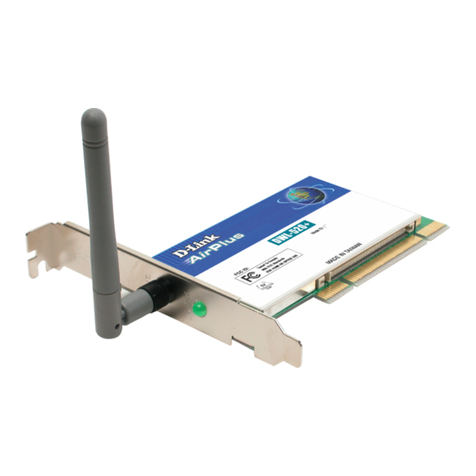D-Link Air DWL-520 User manual