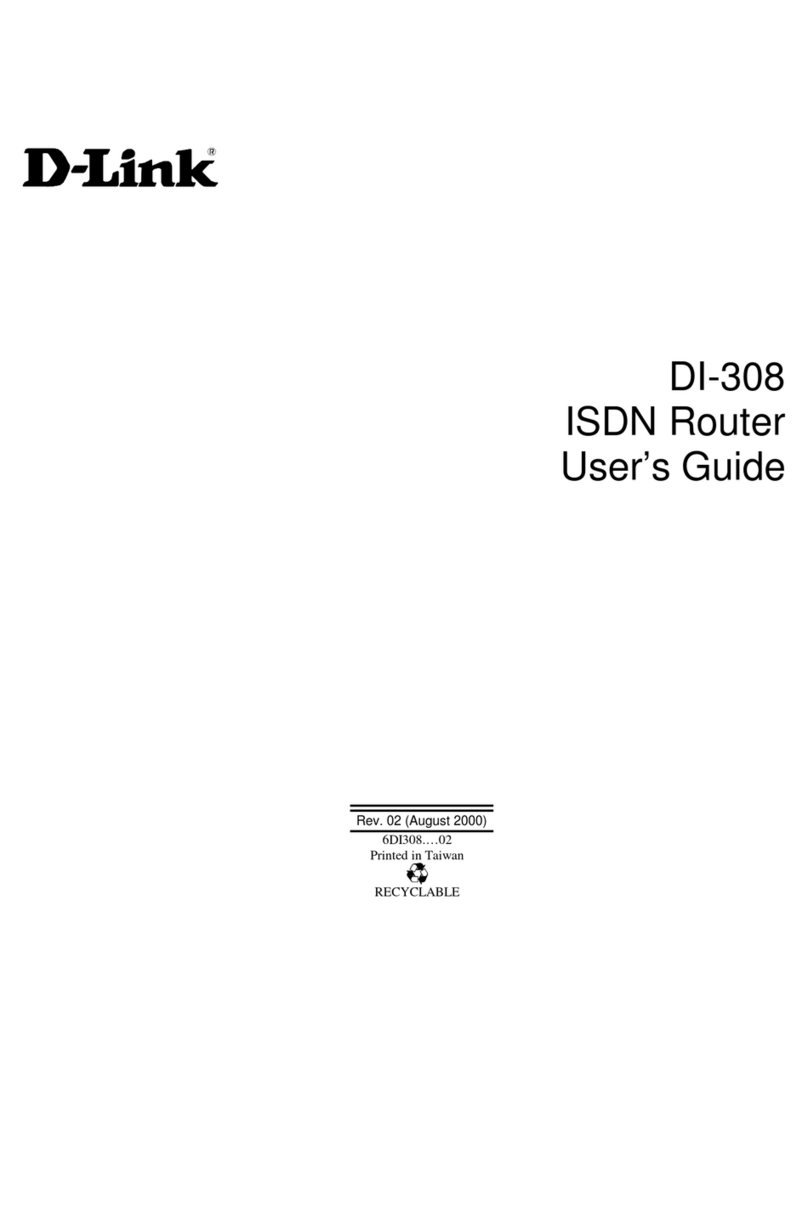 D-Link DI-308 User manual