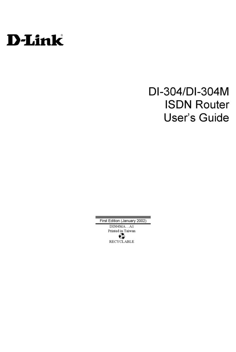 D-Link DI-304 User manual