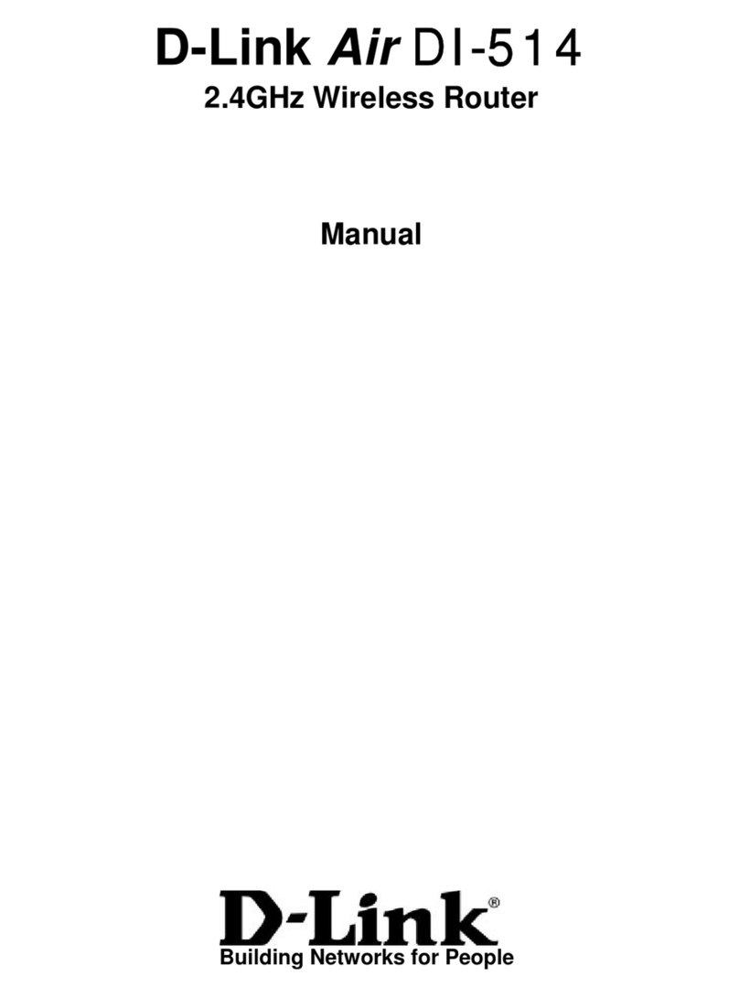 D-Link DI-514 - Wireless Router User manual