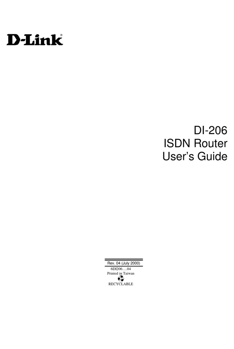 D-Link DI-206 User manual