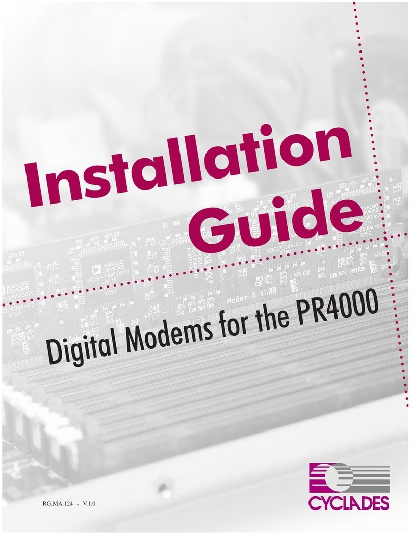 Cyclades PR4000 installation guide