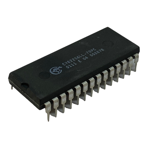Cypress 256K (32K x 8) CY62256 Specification sheet