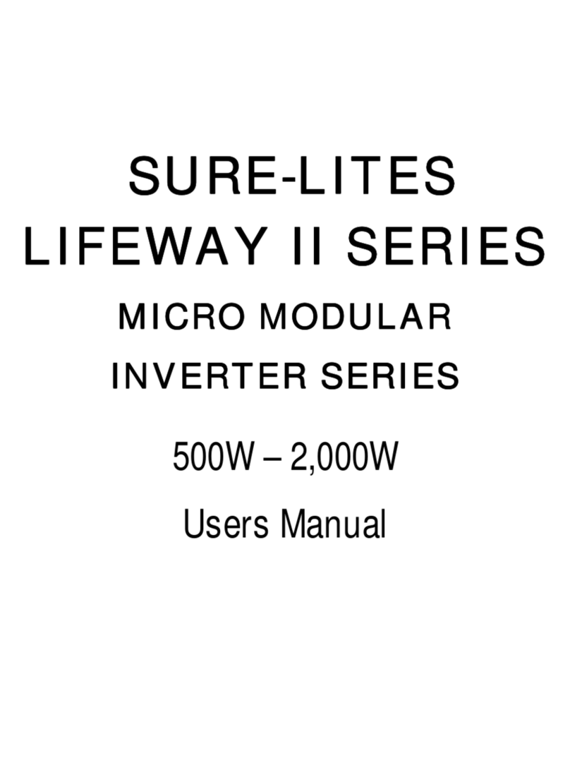 Cooper Lighting Sure-Lites Lifeway II C Series User manual