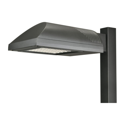 Cooper Lighting Talon Area Luminaire User manual