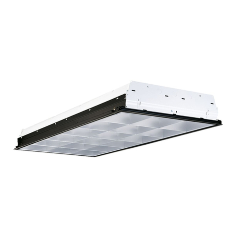 Cooper Lighting Metalux 2P5GAX SERIES User manual