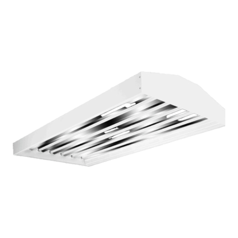 Cooper Lighting Metalux 2HB45 User manual