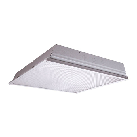 Cooper Lighting Metalux 217T8 User manual