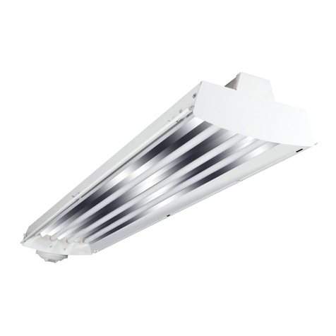Cooper Lighting METALUX F-BAY I8 User manual