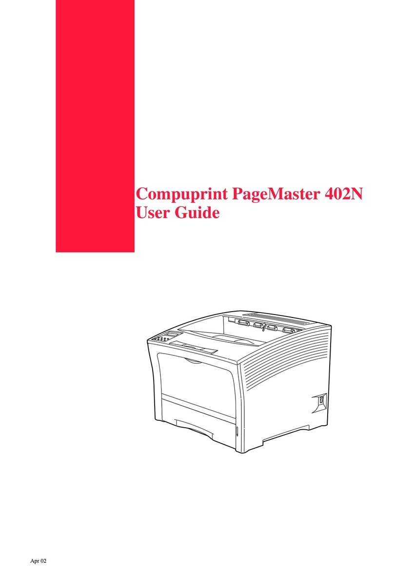 Compuprint PageMaster 402N User manual