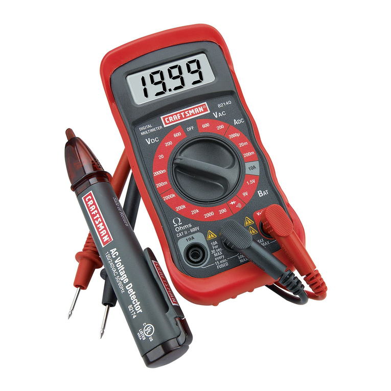 Craftsman 82140 owner's manual