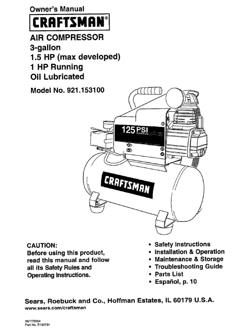 Craftsman 921.1531 User manual