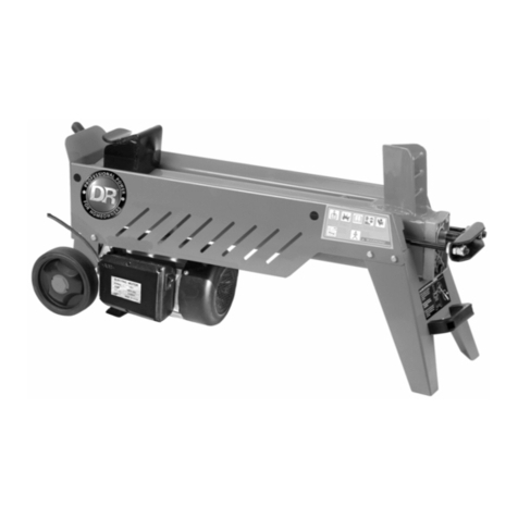 DR ELECTRIC WOOD SPLITTER Quick start guide