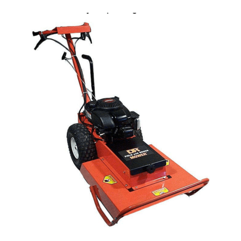 DR DR SCOUT DR SCOUT FIELD and BRUSH MOWER Quick start guide