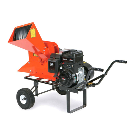 DR 10 HP CHIPPER Quick start guide