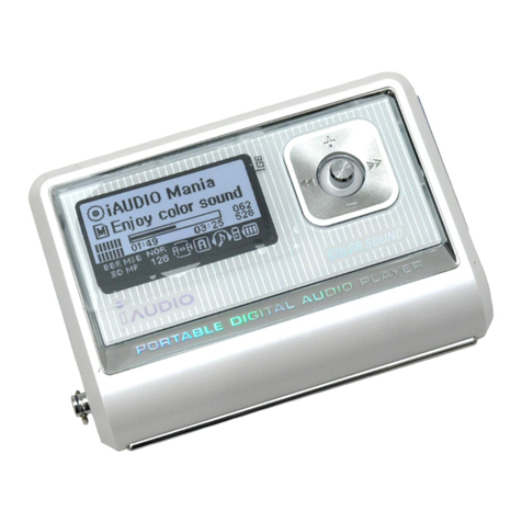 Cowon iAUDIO G3 User manual