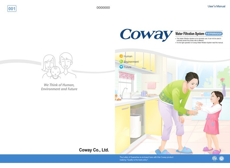 Coway P-07FR User manual