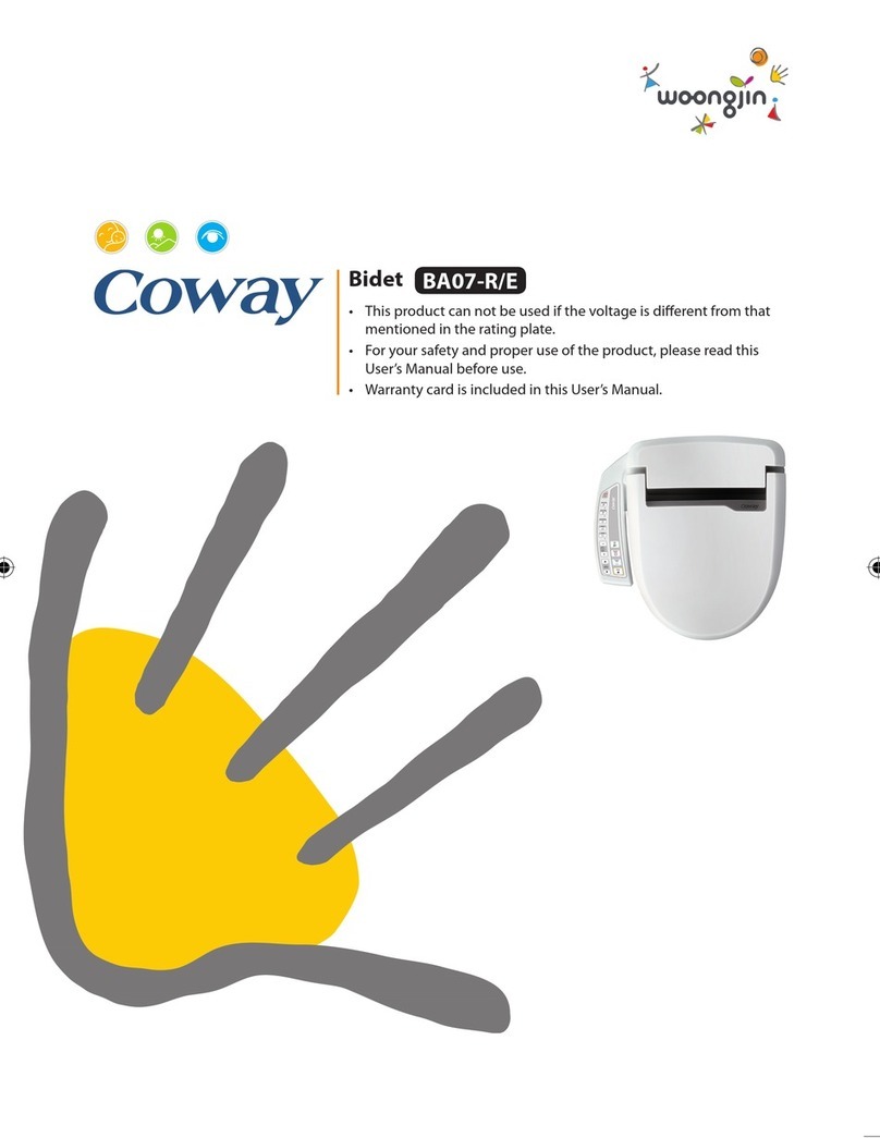 Coway BA07-E user manual Coway BA07-E user manual