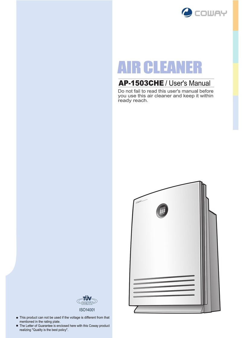 Coway AP-1503CHE user manual