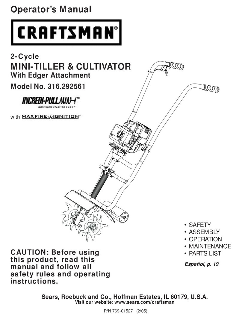Craftsman 316.292561 Operator's manual