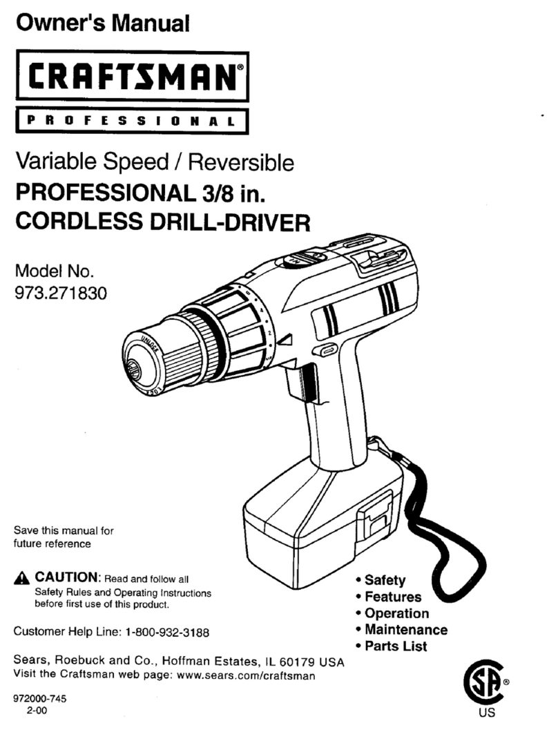 Craftsman 973.271830 User manual