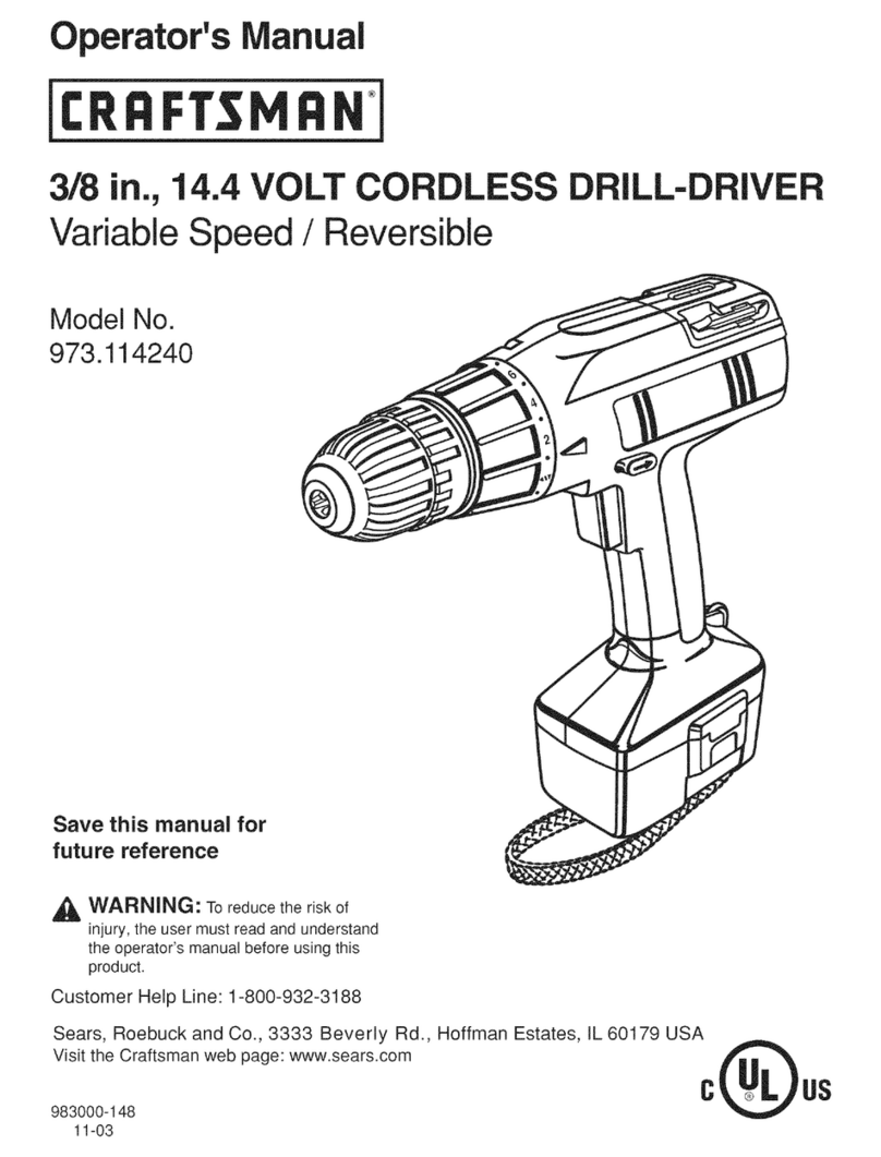 Craftsman 973.11424 User manual