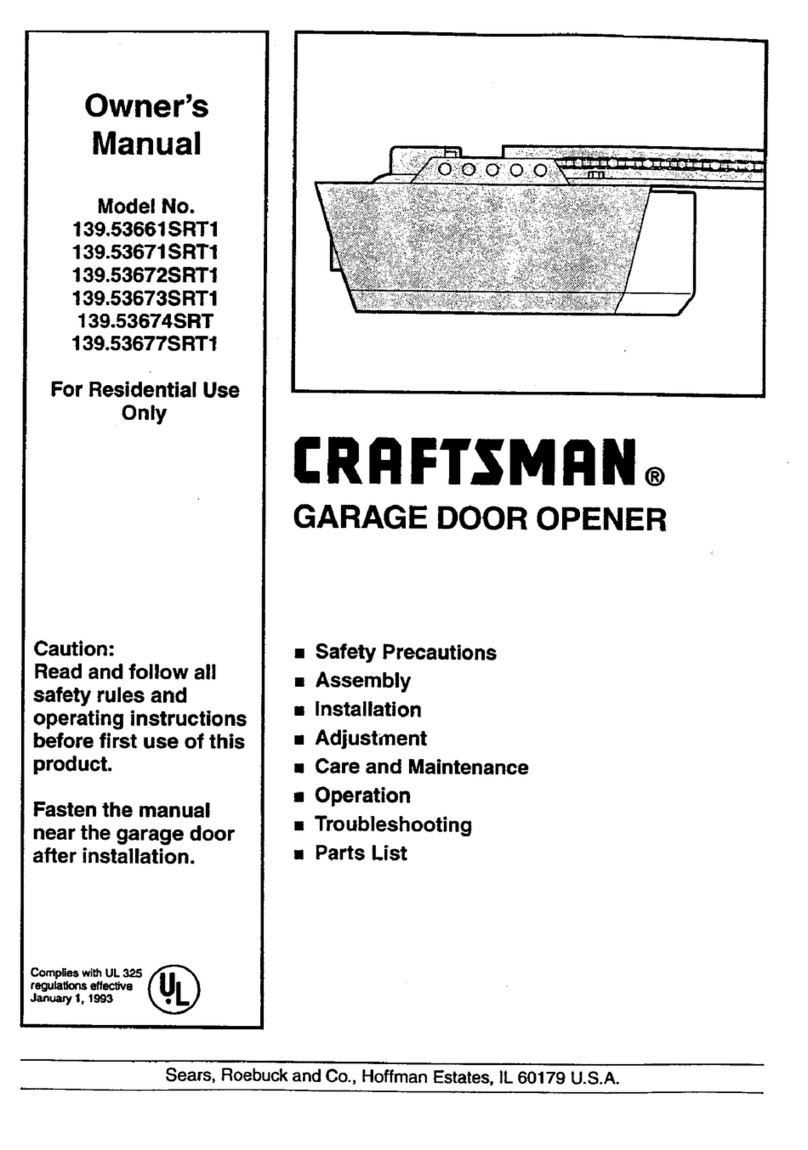 Craftsman 139.53661SRT1 owner's manual