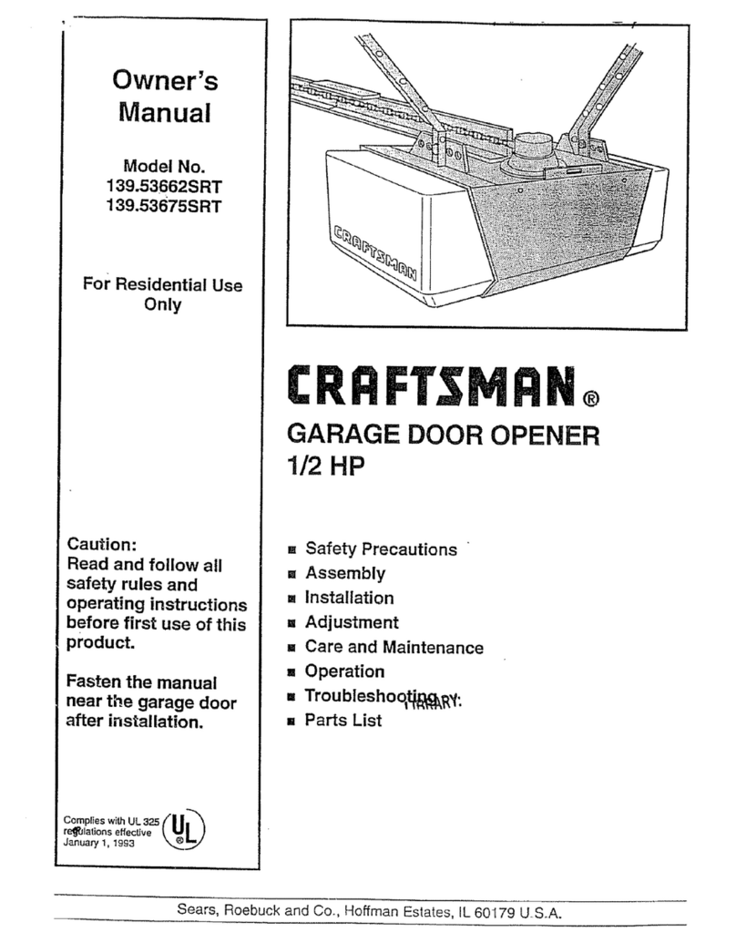Craftsman 139.53675SRT owner's manual