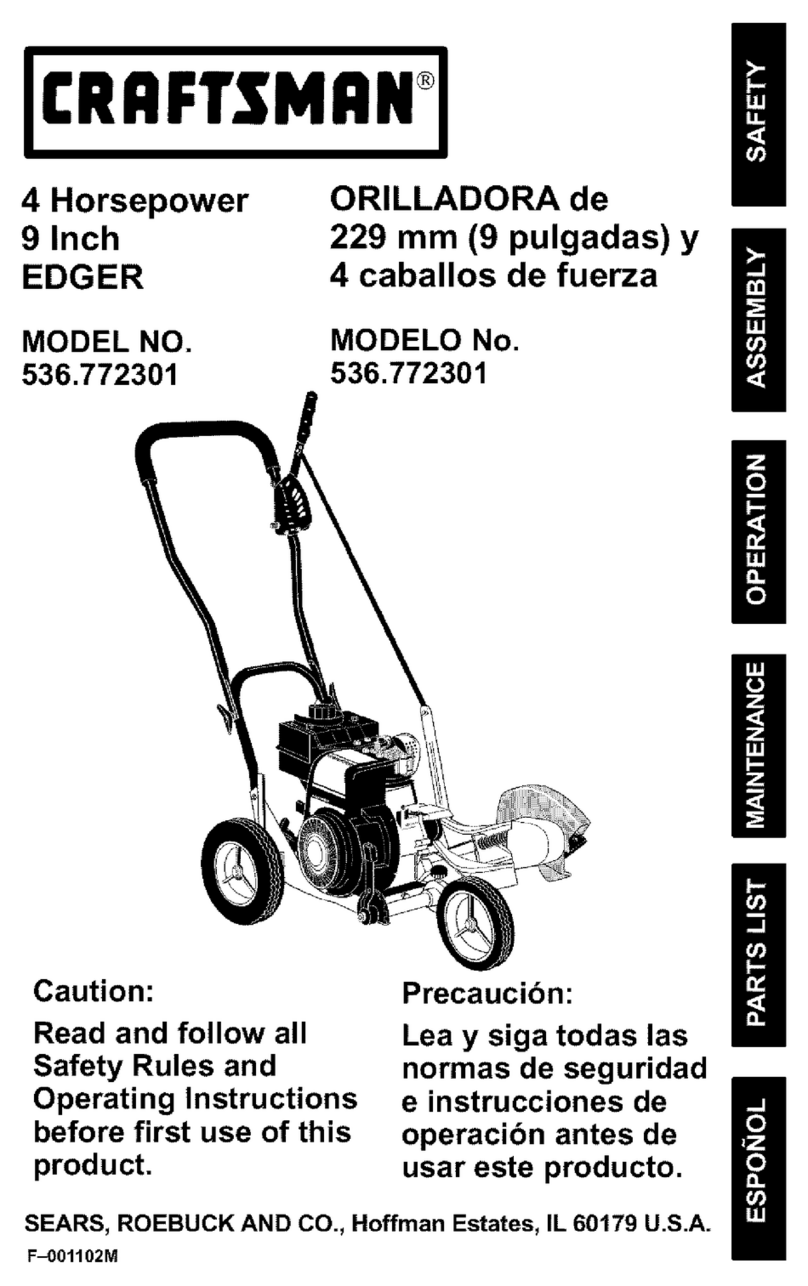Craftsman 536.772301 User manual