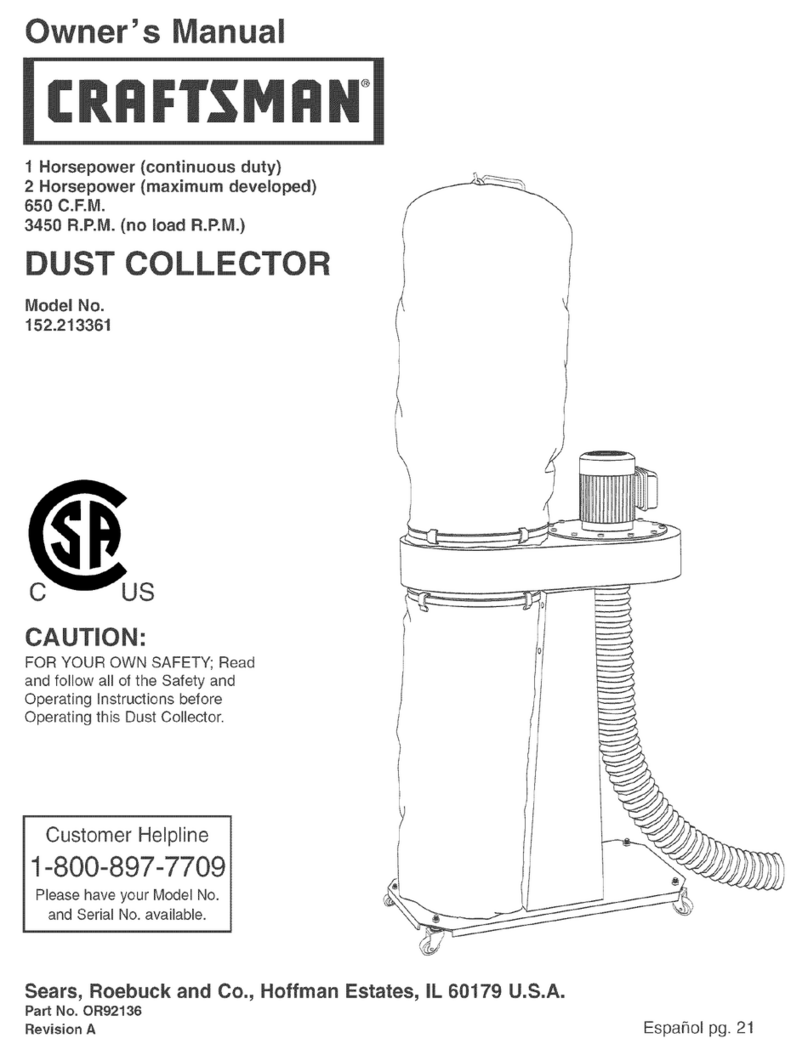 Craftsman 152.213361 User manual