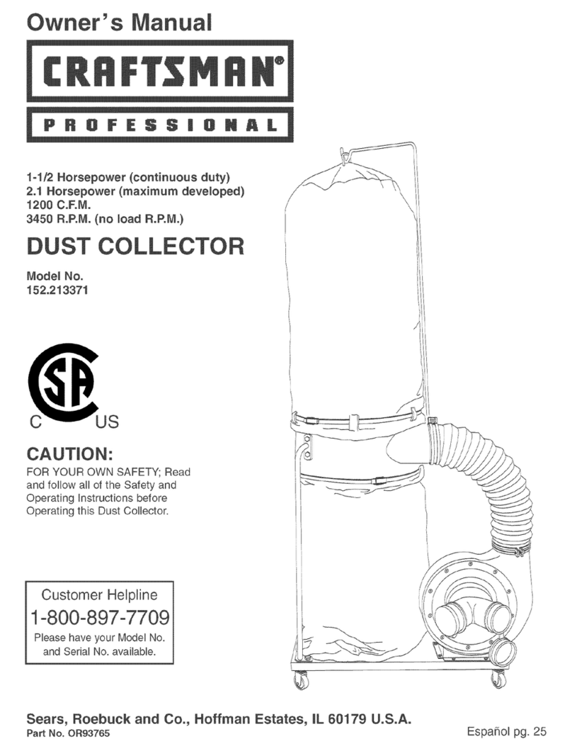 Craftsman 152.213371 User manual