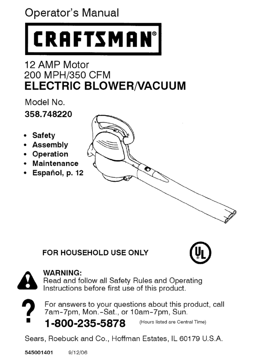 Craftsman 74822 User manual